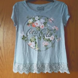 Floral Coca-Cola Vintage Tee